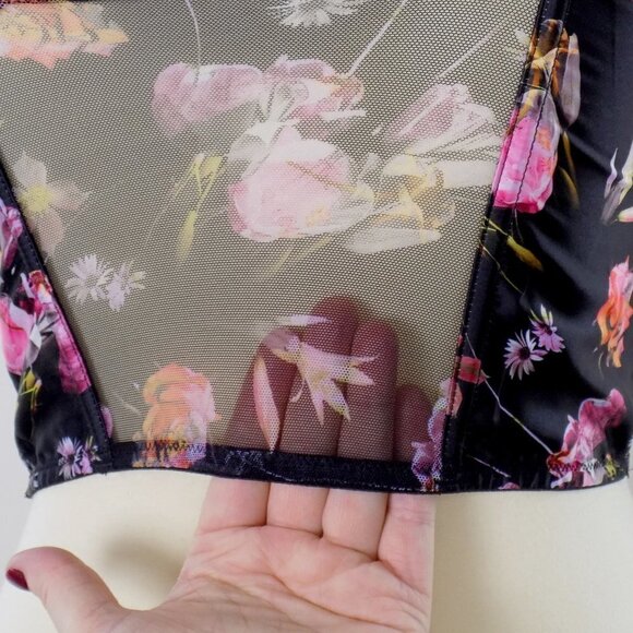 nwt Victoria's Secret very sexy bustier crop top corset lace - Picture 9 of 10